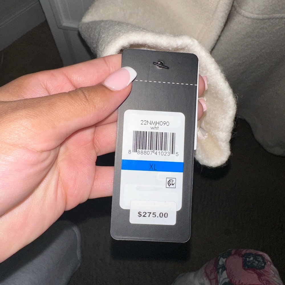 Guess trench coat with fur trim size XL